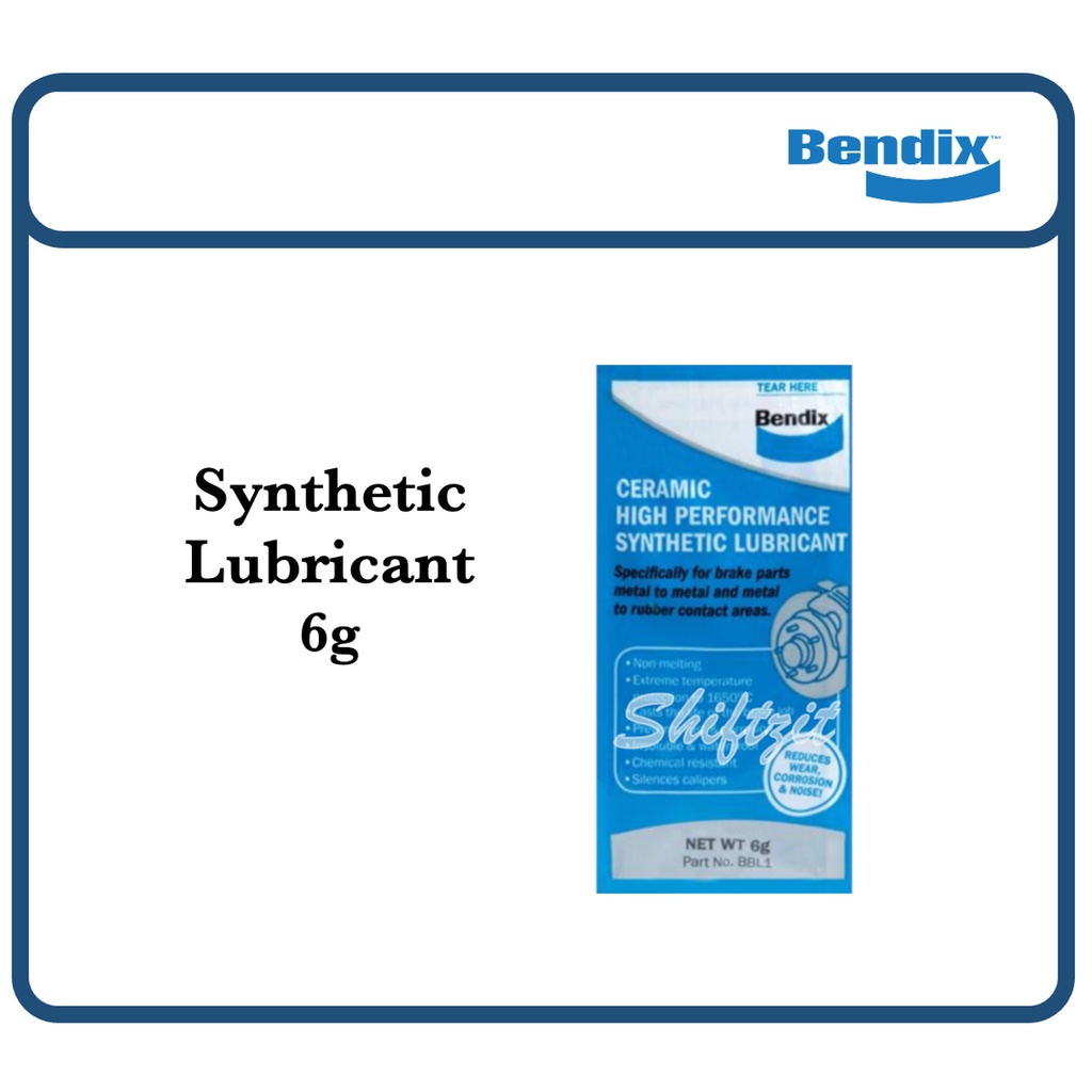 Original Bendix Ceramic High Performance Synthetic Lubricant (6g