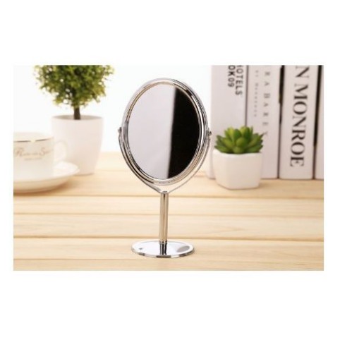 1pc Cermin Makeup Cermin Mini Cermin Meja Cermin Tudung Make up Mirror Table Mirror Portable Mirror Standing Cermin Muka