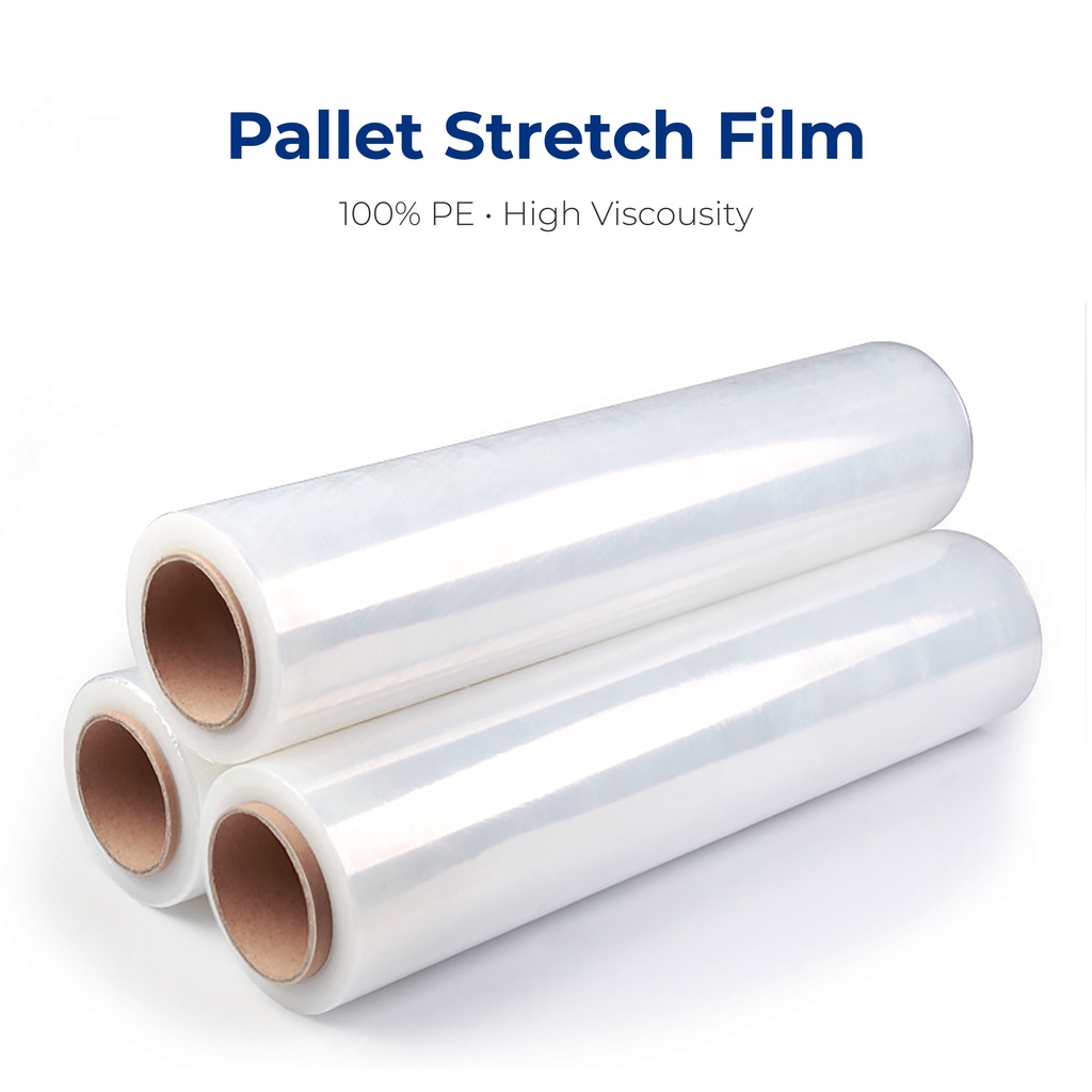 Epanda Stretch Film Baby Roll 100mm x 250g Black/Clear Wrapping Plastic
