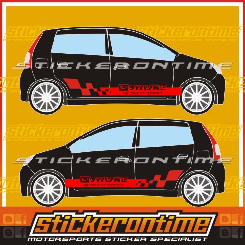 Design Sticker Kereta Myvi