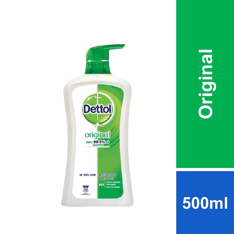 Dettol Shower Gel Original 500ml Shopee Malaysia