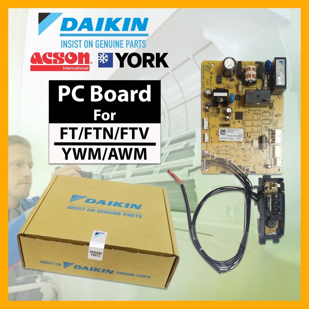 Daikin Air Conditioner PCB / PC Board / IC Board Daikin Genuine Parts 1
