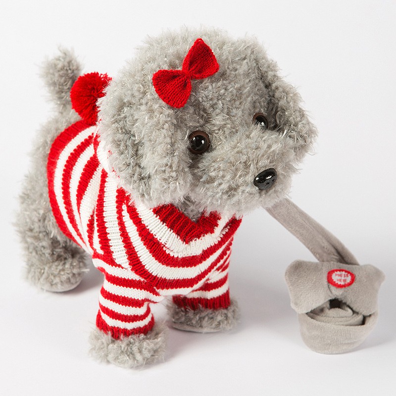 children's toy dog on lead