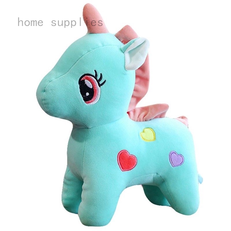 blue unicorn teddy