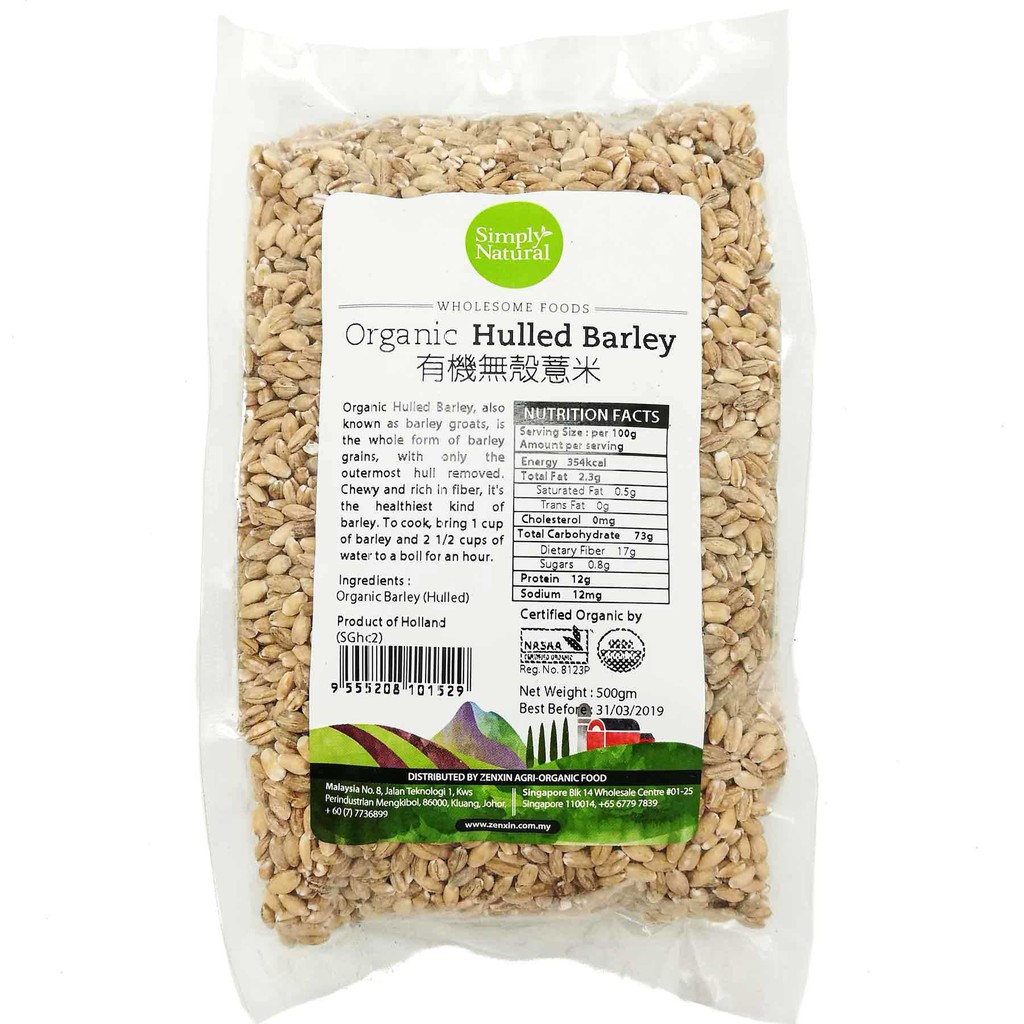 Hulled Barley Nutrition Facts Besto Blog