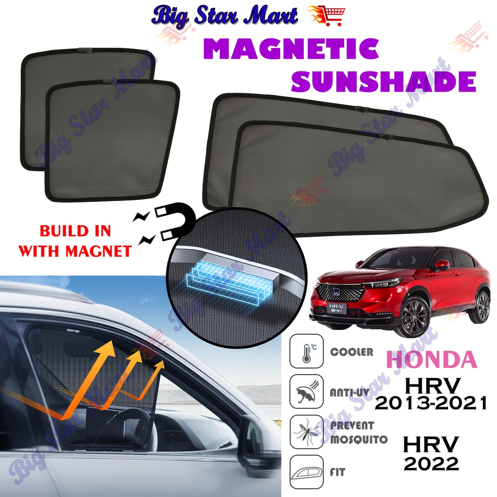 HONDA HRV HRV 2022 HRV HRV 20132021 4pcs Sunshade Car