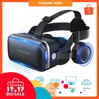 Vritual Reality Shinecon 6.0 Headset VR Glasses Vr Glass Helmet 3D Box