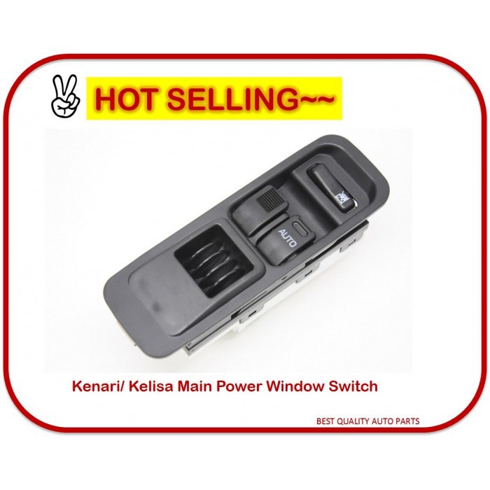 3 Months Warranty- Perodua Kelisa Kenari Main Power Window 