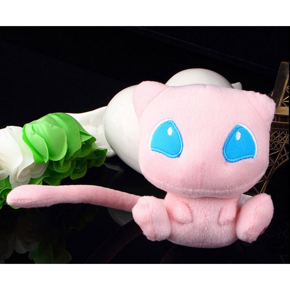 Cute Nintendo Pokemon Rare Mew Plush Soft Doll Toy Gift Stuffed Animal Game Collect Shopee Malaysia