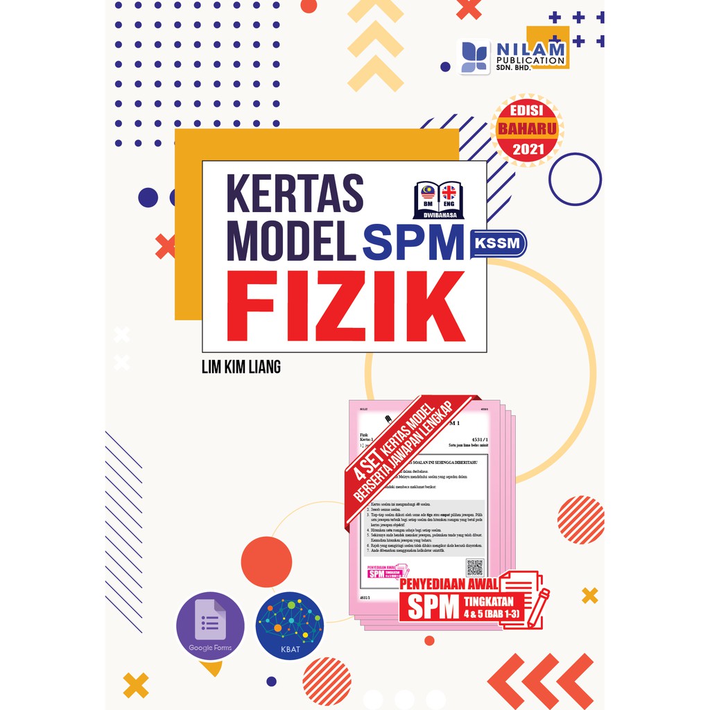 Buy Kertas Model Fizik SPM Nilam Publication KSSM/Format Terbaru (2021