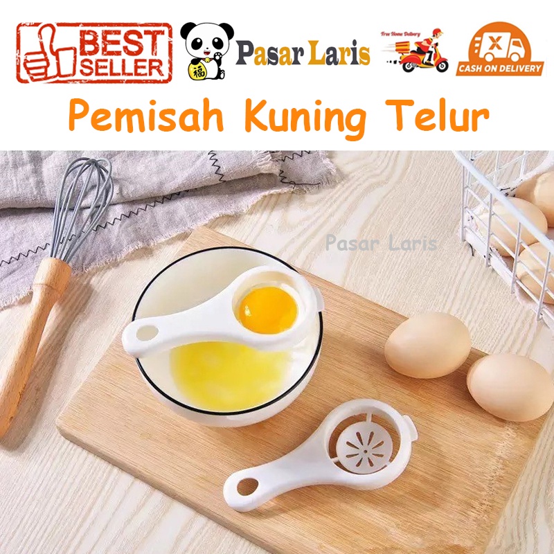 PUTIH PERALATAN Egg Yolk Separator White Strainer Spoon Egg Yolk Separator Baking Tools Egg Diet Cooking Equipment