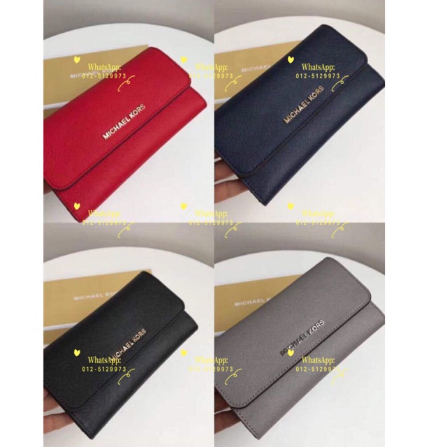 MICHAEL KORS TRIFOLD WALLET | Shopee Malaysia