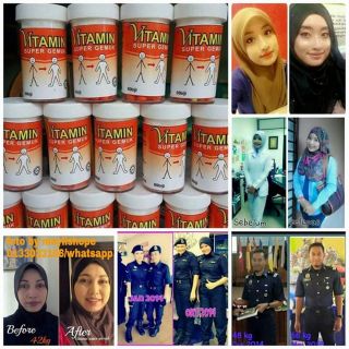 Vitamin Super Gemuk 2x Lebih Berkesan Ubat gemuk /vitamin 