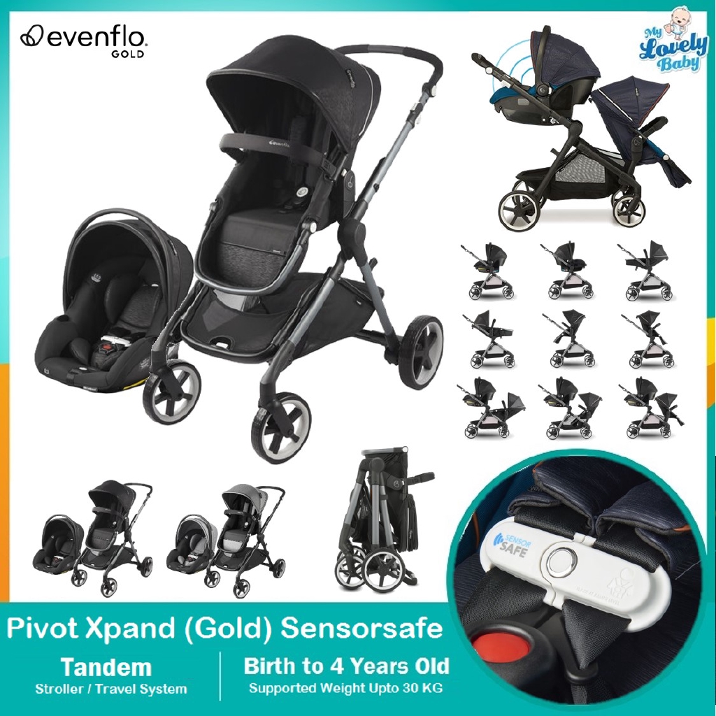 evenflo pivot xpand travel system