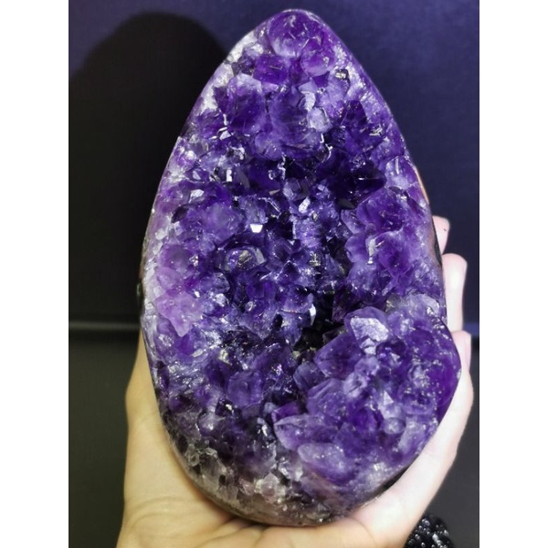 紫水晶(八面体) 超七水晶(Super Seven Quartz)