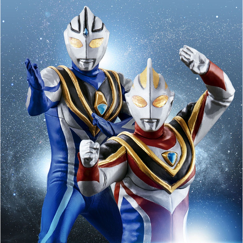 Ultraman Gaia And Ultraman Agul