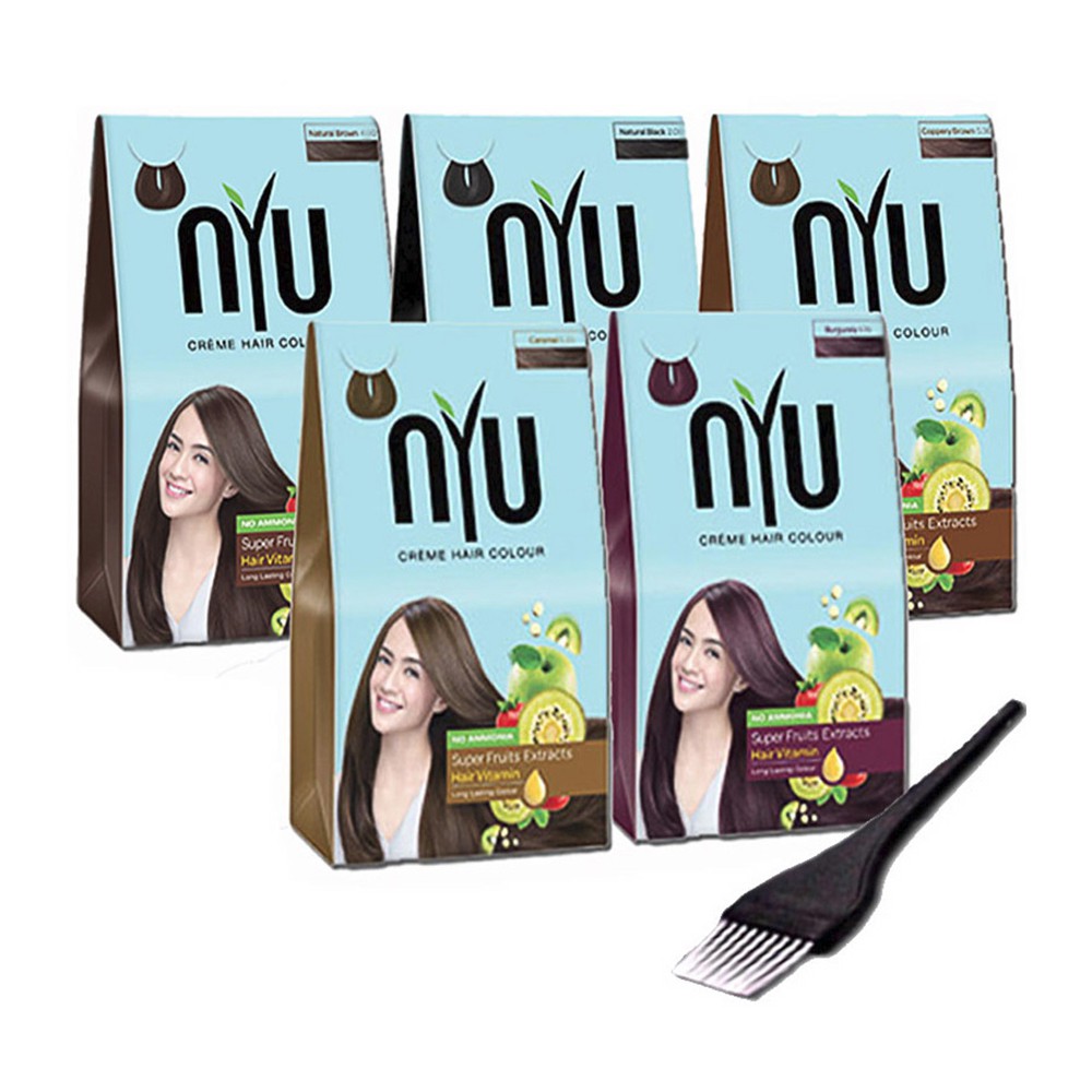 Buy Nyu Creme Hair Color Nyu Henna Hair Color Shampoo Seetracker Malaysia