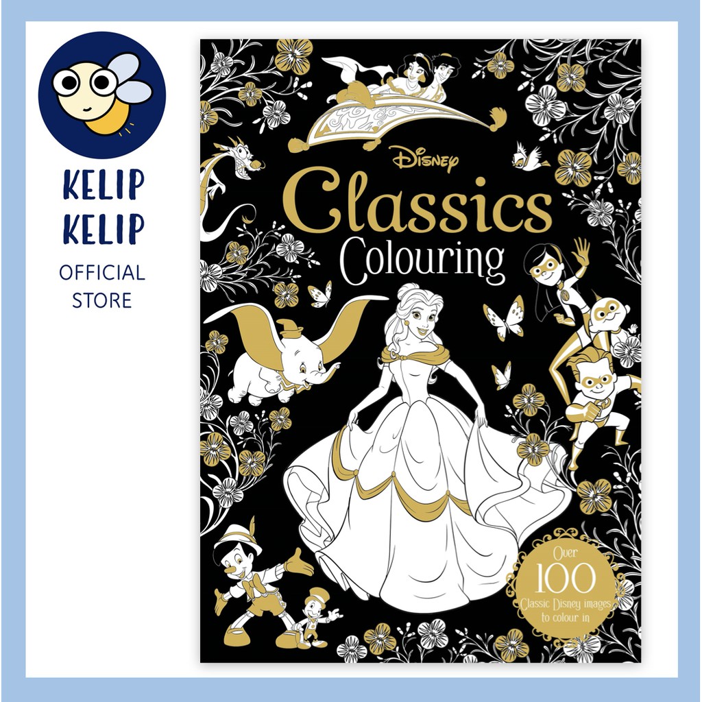 Download Disney Classics Colouring Book Suitable For Young Adult Shopee Malaysia