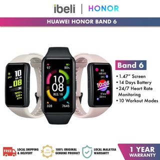 Image of Honor Band 6 AMOLED Smart Wristband Oximeter Blood Oxygen SpO2 Tracker