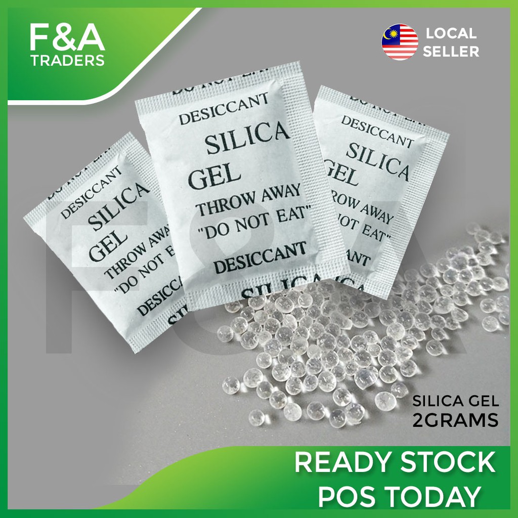 2g Silica Gel Desiccant For Food Shoes Bags Electronic Item