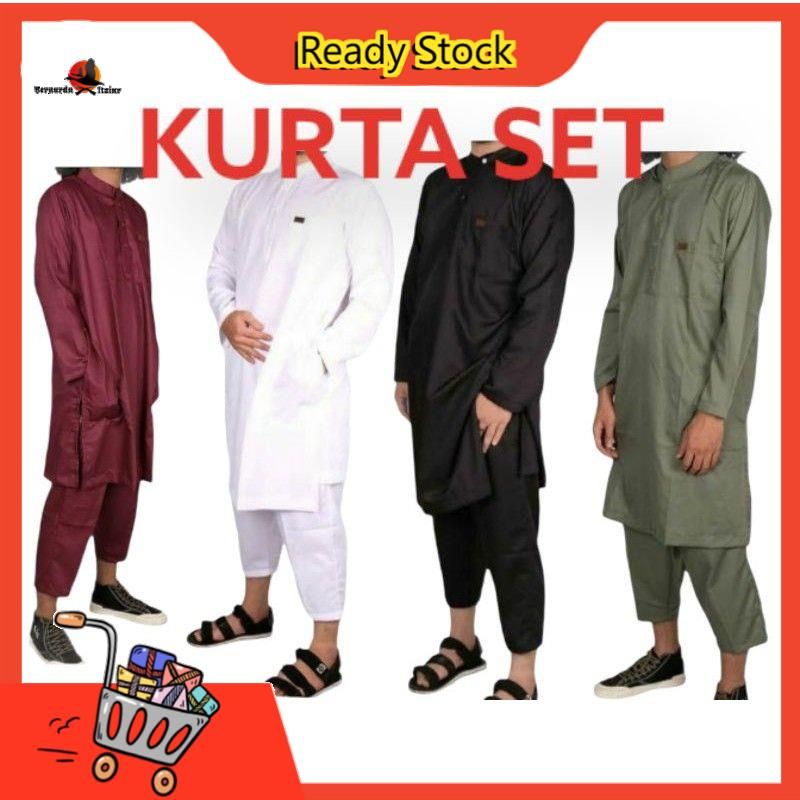 KURTA sekali seluar original pakistan ( kurta set) kain cotton soft