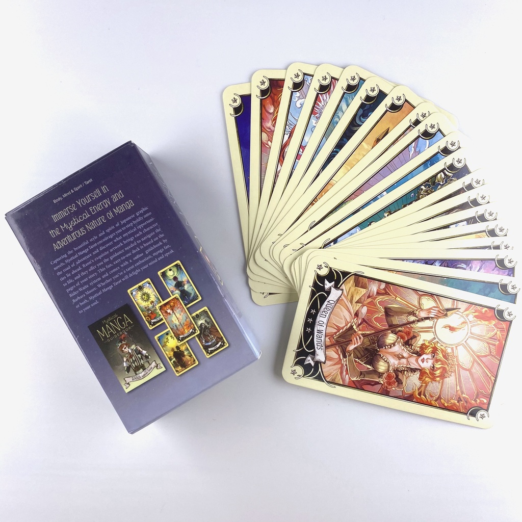 Must Reliable Mystical Manga Tarot Deck Fortune-telling Prophecy Oracle Cards PDF Guidebook Course Tutorial Guide Kursus - Image 4