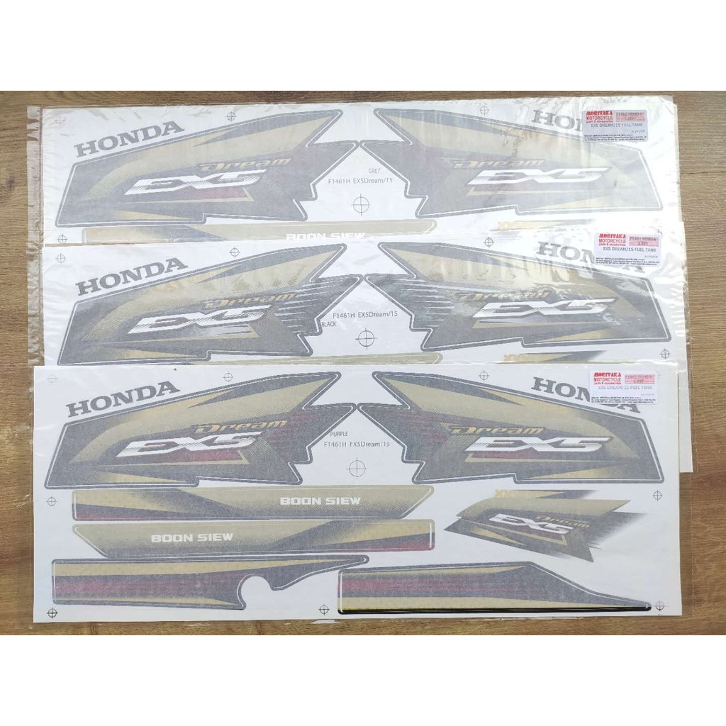 Body Cover Sticker Ex5 Dream 15 Black Purple Grey P White Blue Moritaka