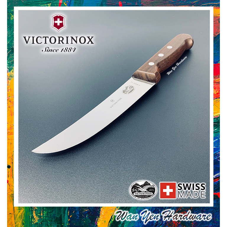 Buy Swiss Made Victorinox Fibrox Rosewood Handle Skinning Knife Pisau Lapah With Curved Edge 5 8000 15 Seetracker Malaysia