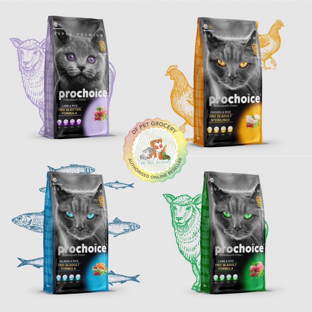 ProChoice Cat Food 15kg Pro Choice Super Premium Cat Food / Kitten