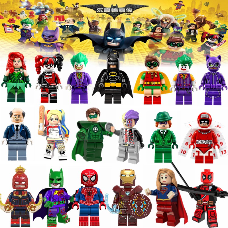 the lego batman movie minifigures