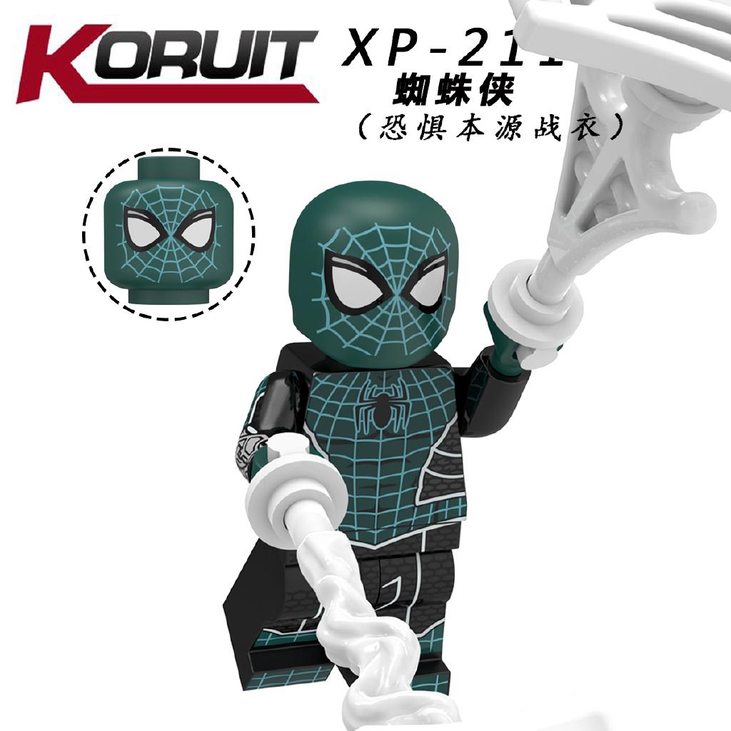 Spiderman Away From Home Venom Ghost Rider Building Blocks Kids Figures Marvel
