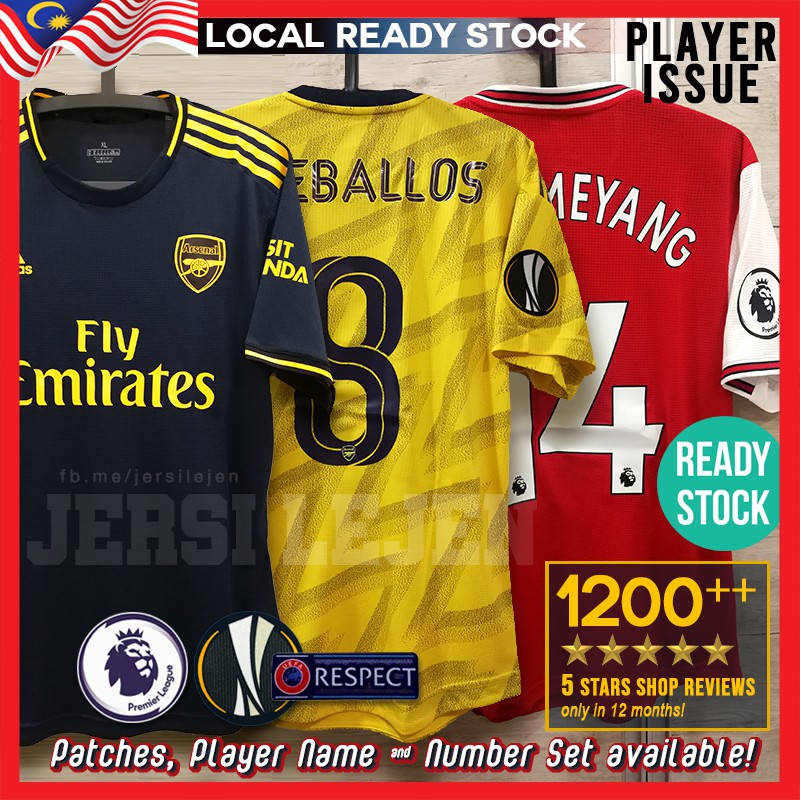 arsenal player issue kit