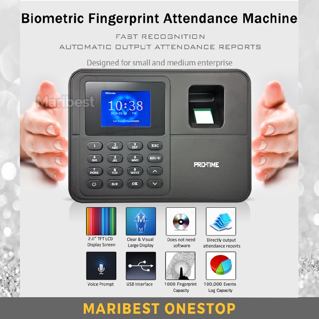 Biometric Fingerprint Attendance Machine 2