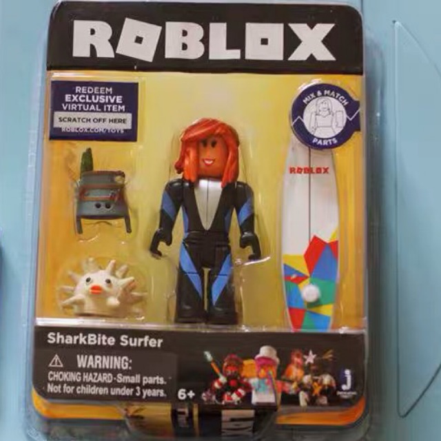 Genuine Roblox Sharkbite Surfer Figures Toy Shopee Malaysia - roblox shark bite toy