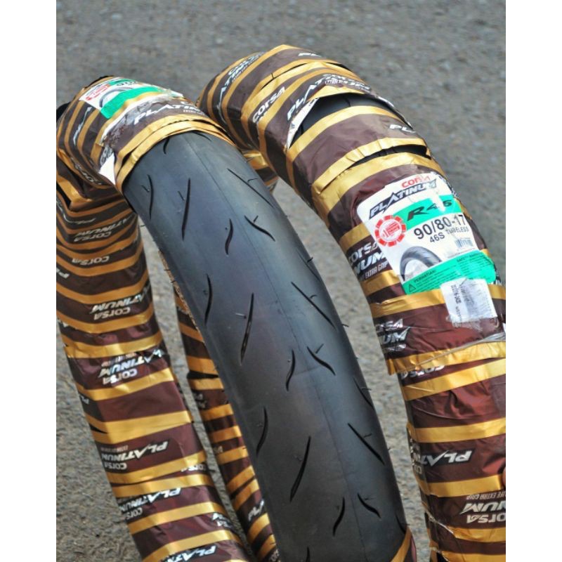 Buy Corsa R46 Tyre Tubeless 90 80 17 120 60 17 Seetracker Malaysia