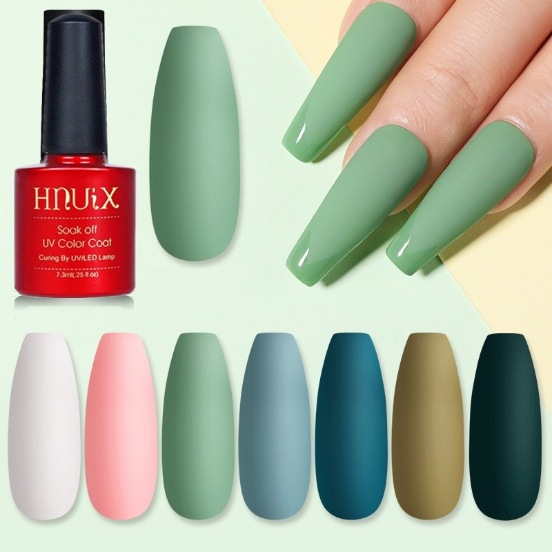 Hnuix 7 3ml Yellow Color Nail Gel Polish Green Nail Art Uv Gel Long Lasting Nail Varnish 网红春夏美甲新款流行色 08 Shopee Malaysia