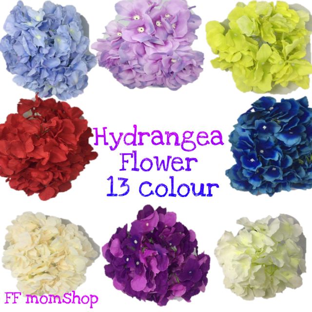Artificial hydrangea bouquet flowers Home Bunga Artificial hydrangea bouquet flowers Home Bunga