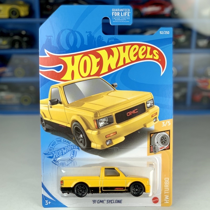 Hot Wheels 91 GMC Syclone - HW Turbo 3/5 2021 Kroger Exclusive | Shopee ...