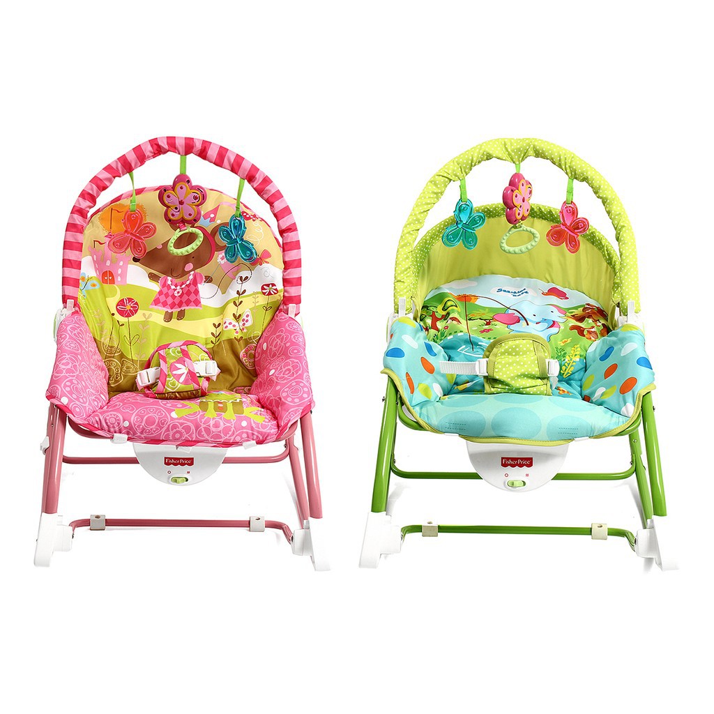 Gm Baby Infant Rocker Bouncer Chair Music Vibration Swing Toys Sleeper Seat