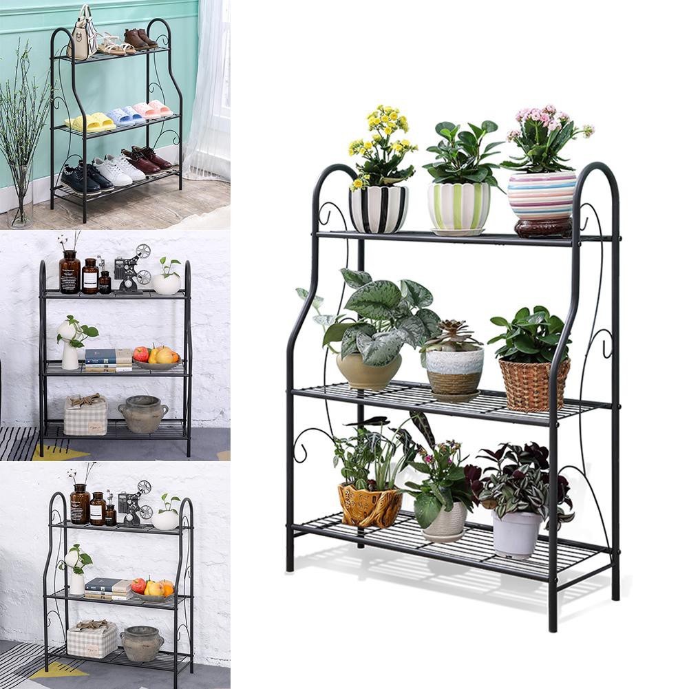 3 Tier Plant Stand Flower Pot Stand Display Holder Home  