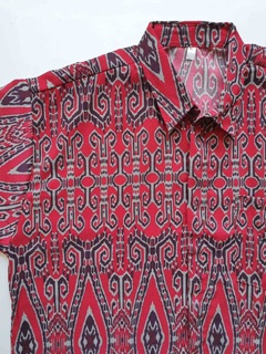 Batik Shirt Sarawak Motif Kemeja Batik Gawai Raya Batik Shirt Sarawak Motif Kemeja Batik Gawai Raya
