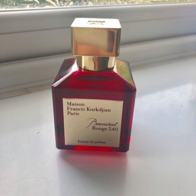 francis kurkdjian baccarat rouge 540 extrait