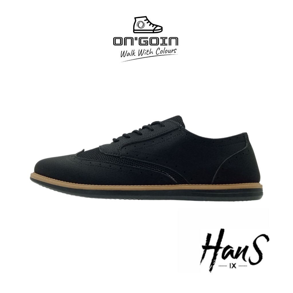 Hans IX Lace Up Formal And Casual Men Shoes Size Eu 40-45 By OnGoin Malaysia Official Store