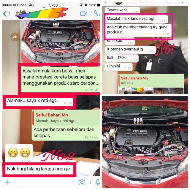 Original Zero Carbon Sirim Certified Enjin Kereta Motor Jadi Lebih Pickup Jimat Minyak Engine Cleaner Shopee Malaysia