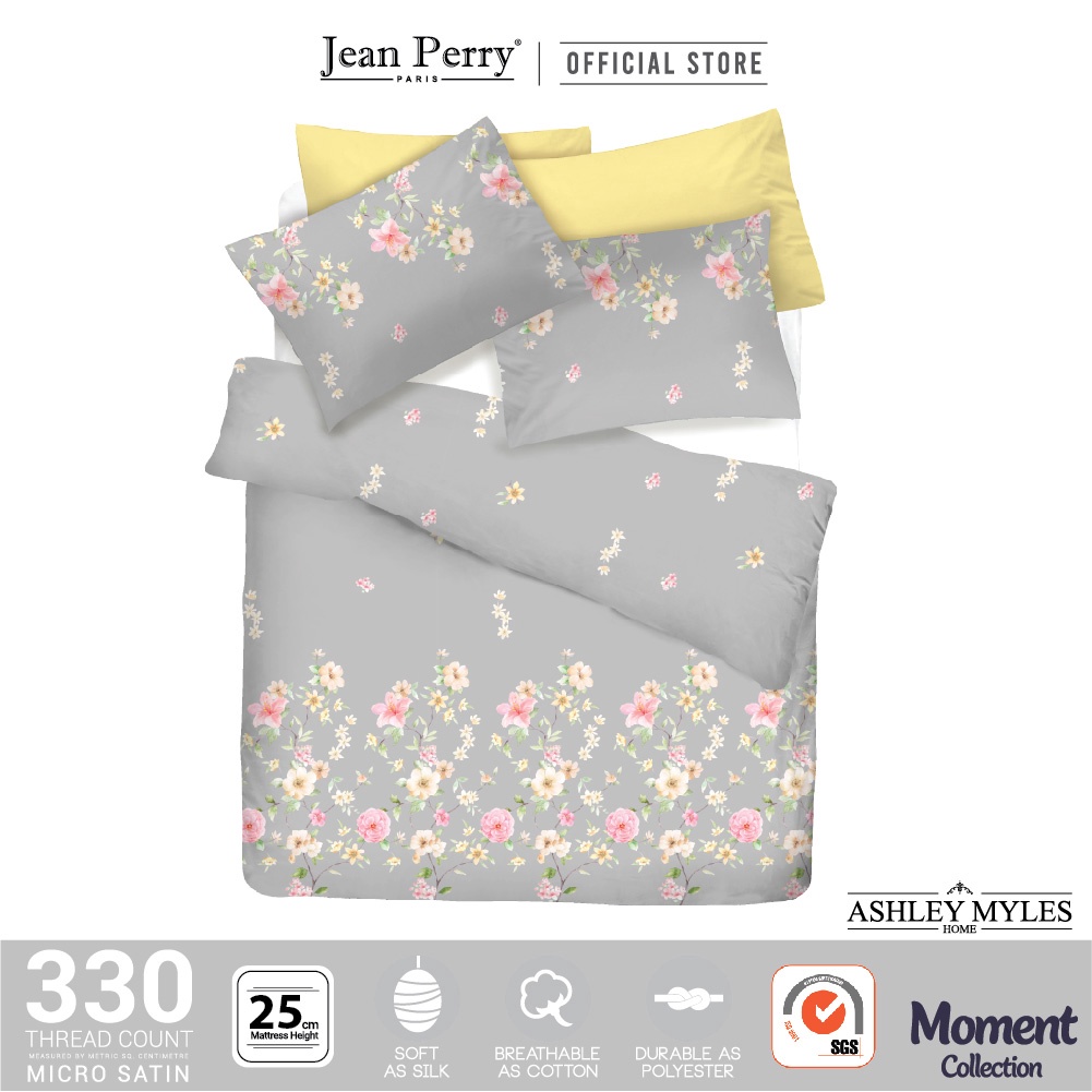 Ashley Myles Moment 4-IN-1 Queen Fitted Bedsheet Set - 25cm #5