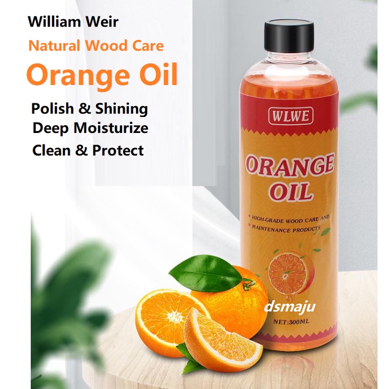 WLWE Orange Oil Wood Polish Mahogany Furniture Wood Care