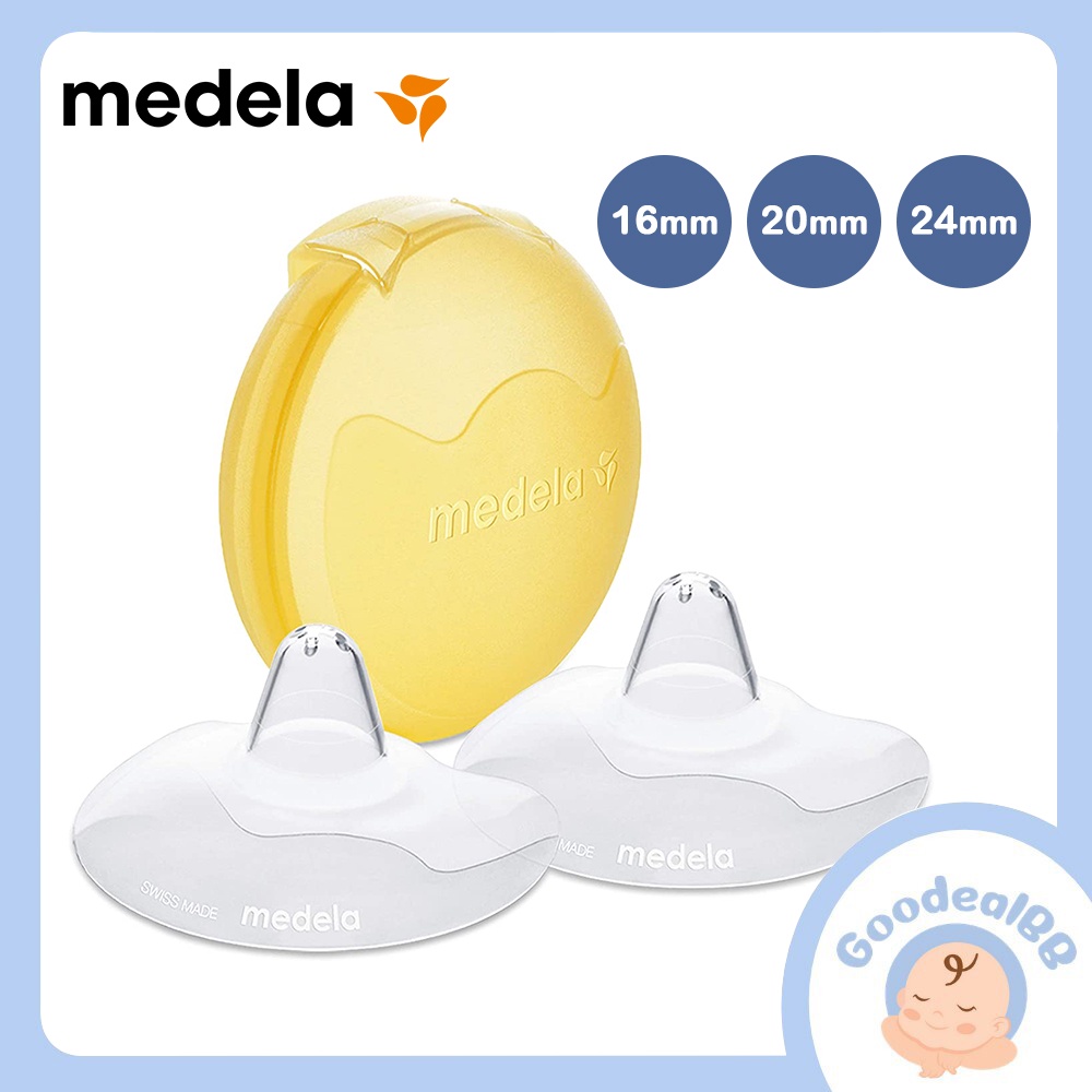 Medela Contact Nipple Shields 16mm, 20mm, 24mm For Breastfeeding With ...