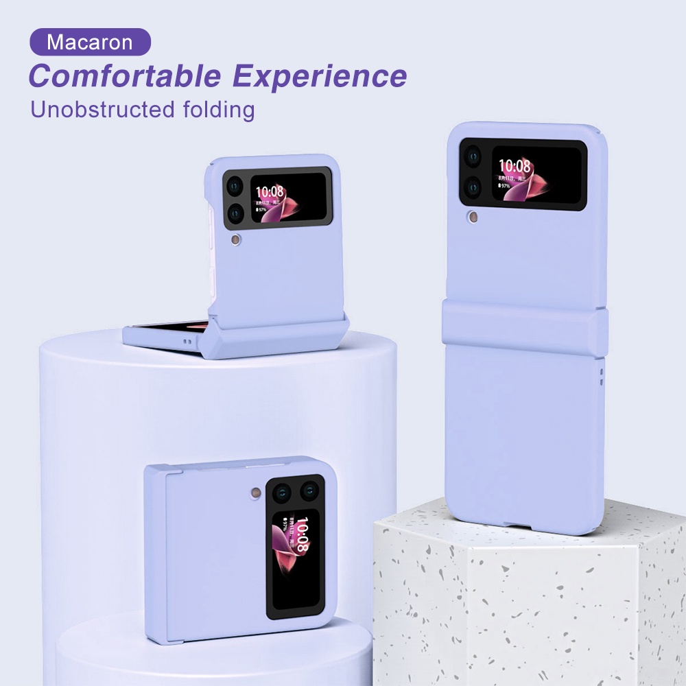 Hinge Heavy Duty Matte Shockproof Case For Samsung Galaxy ZFlip4