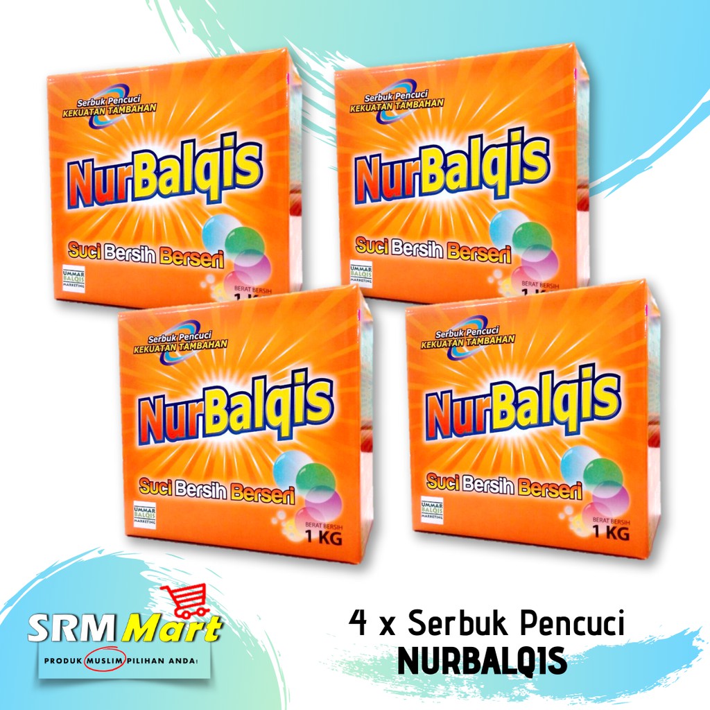 Buy Combo Set 4kotak Serbuk Pencuci Nurbalqis Seetracker Malaysia