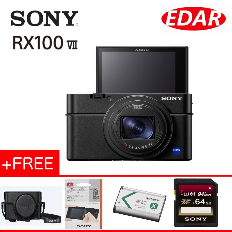 Sony Cybershot DSCRX100 VII Digital Camera Shopee Malaysia